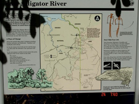 Alligator river en omgeving
