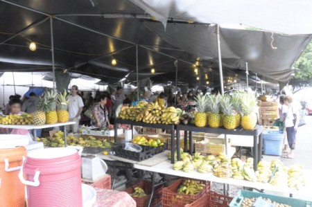 Farmersmarkt in Hilo