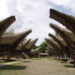 Traditioneel Toraja dorp, Nanggala