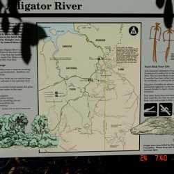Alligator river en omgeving