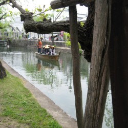 Punteren in Kurashiki