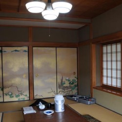 Tatami mat hotelkamer