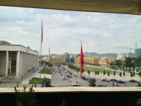 Tirana plein