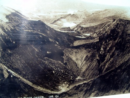 Tarawera valley Direct na de uitbarsting in 1886