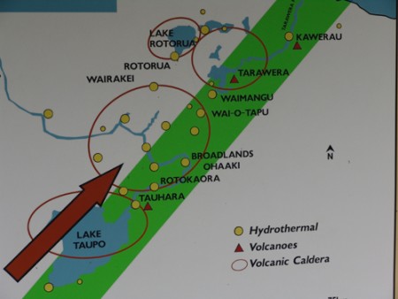 Taupo vulkanische zone