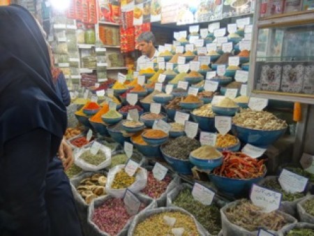 kruiden in bazaar